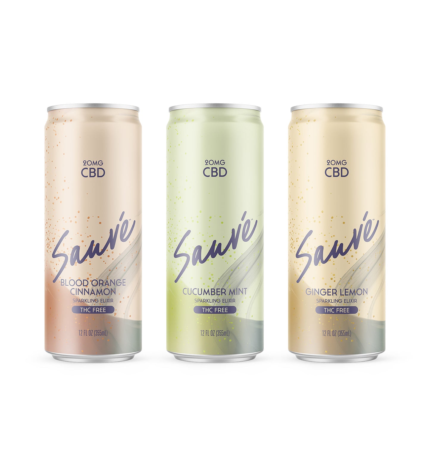 Sparkling CBD Elixir Variety