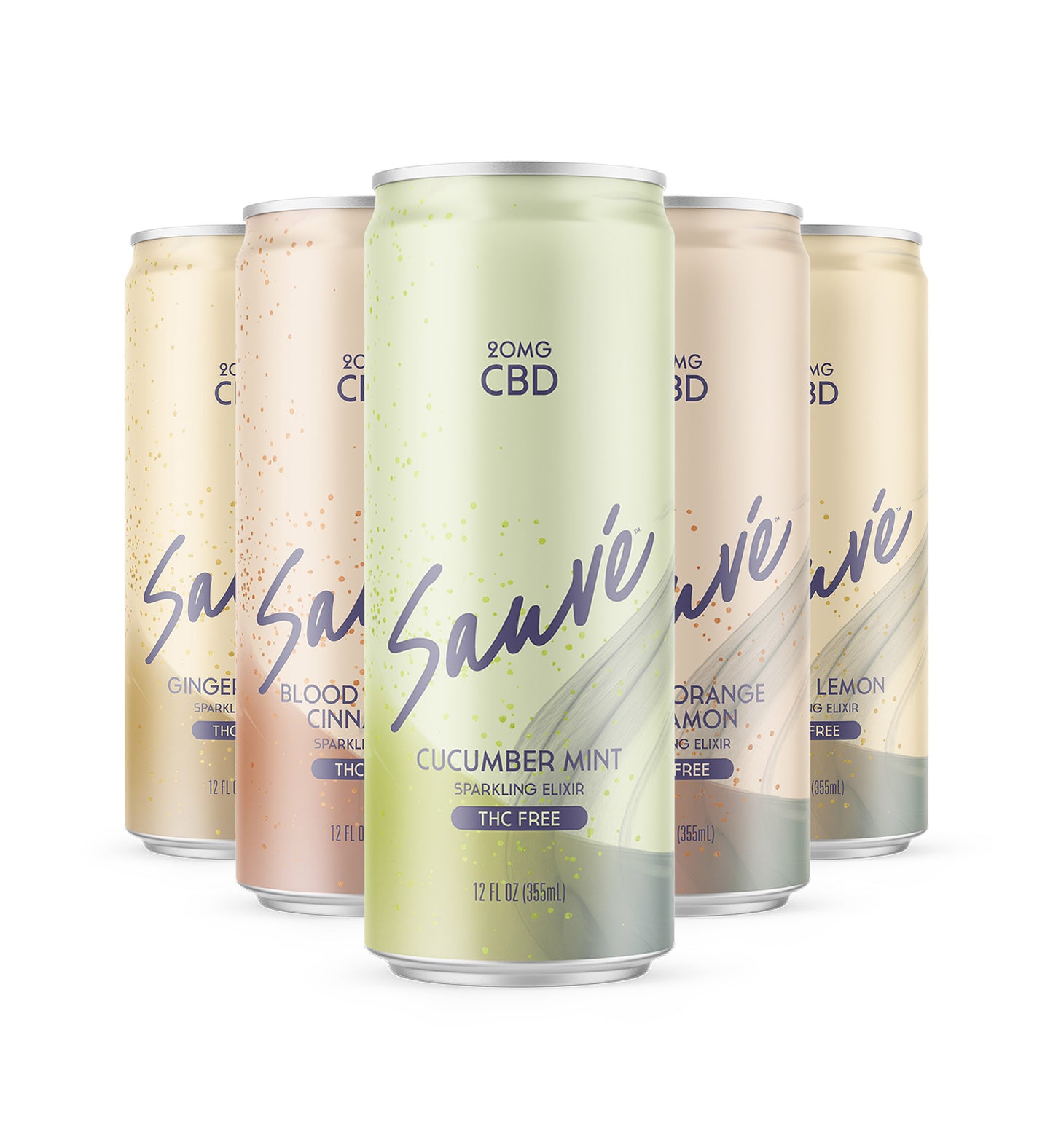 Sparkling CBD Elixir Variety
