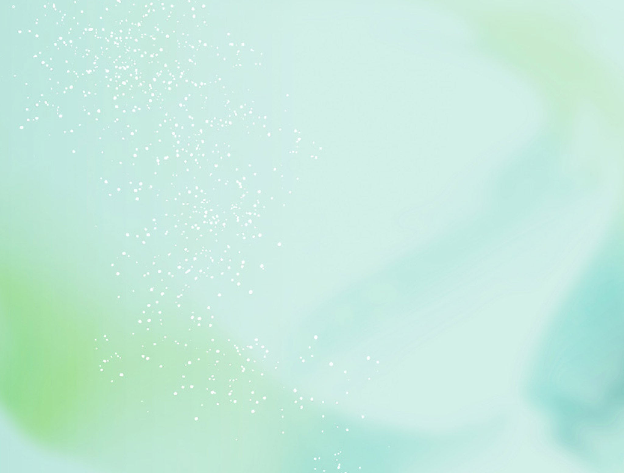 Gradient background transitioning from green to blue with a subtle pattern.