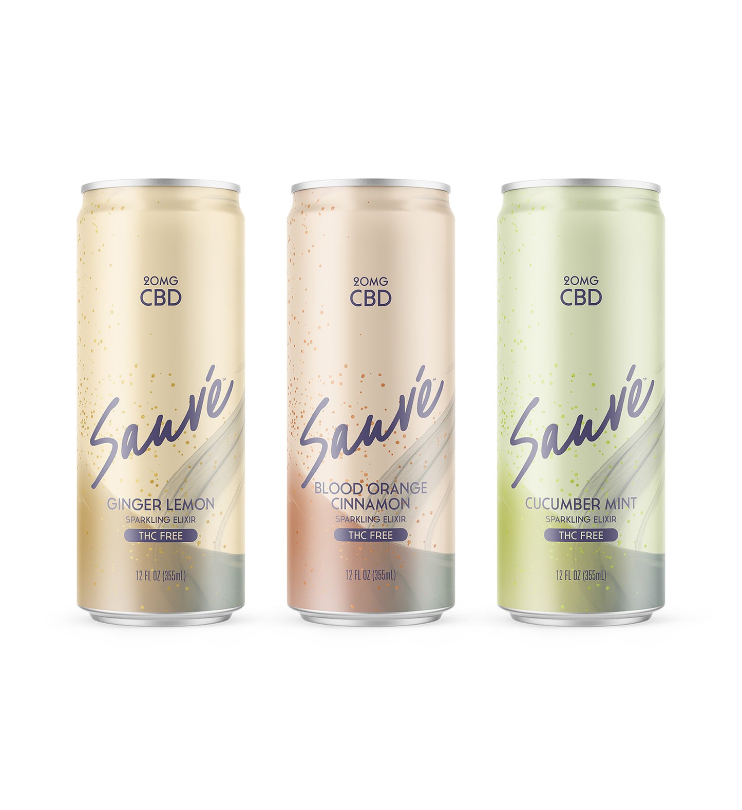 Sparkling CBD Elixir Variety 6-Pack