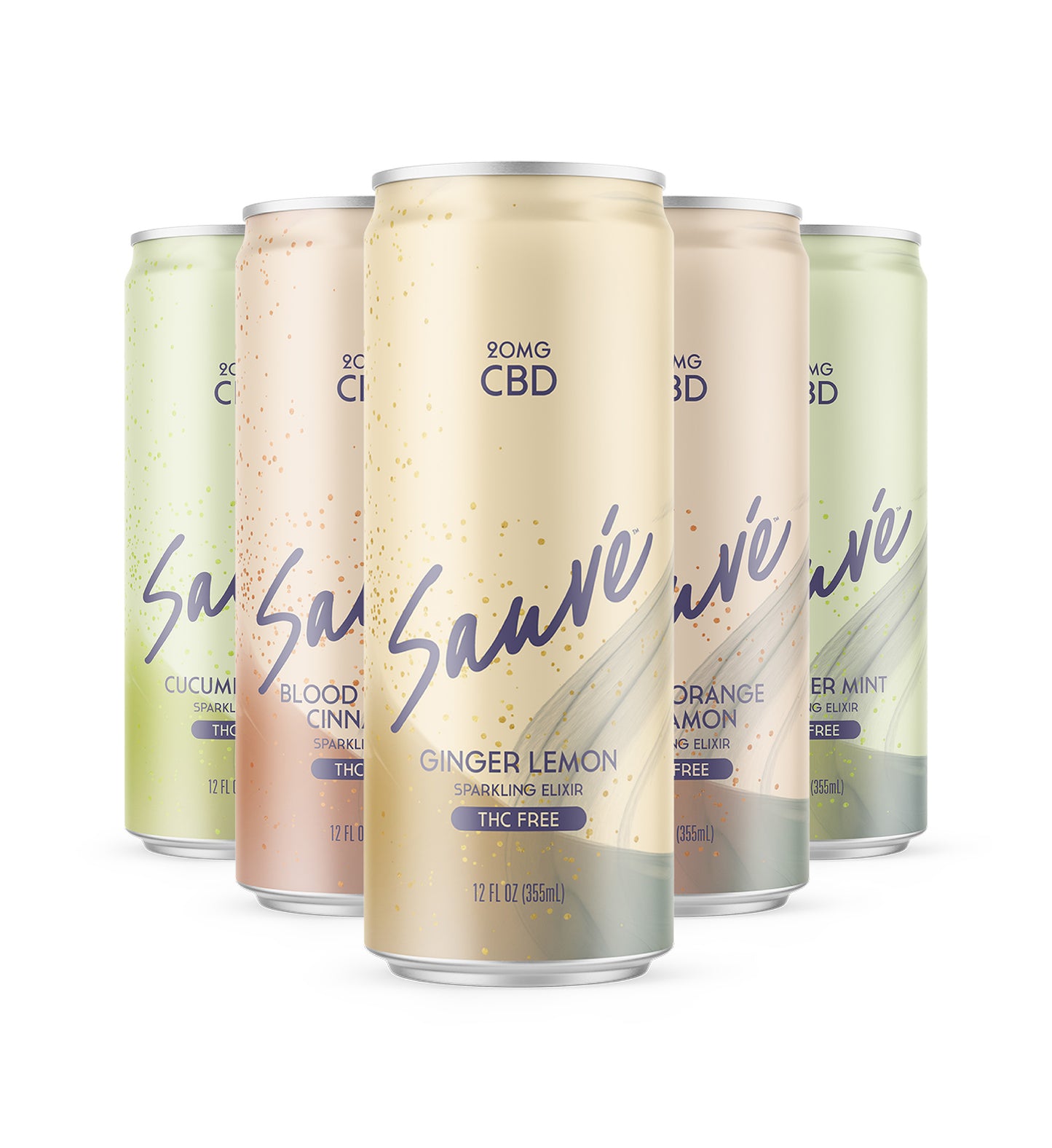 Sparkling CBD Elixir Variety 6-Pack